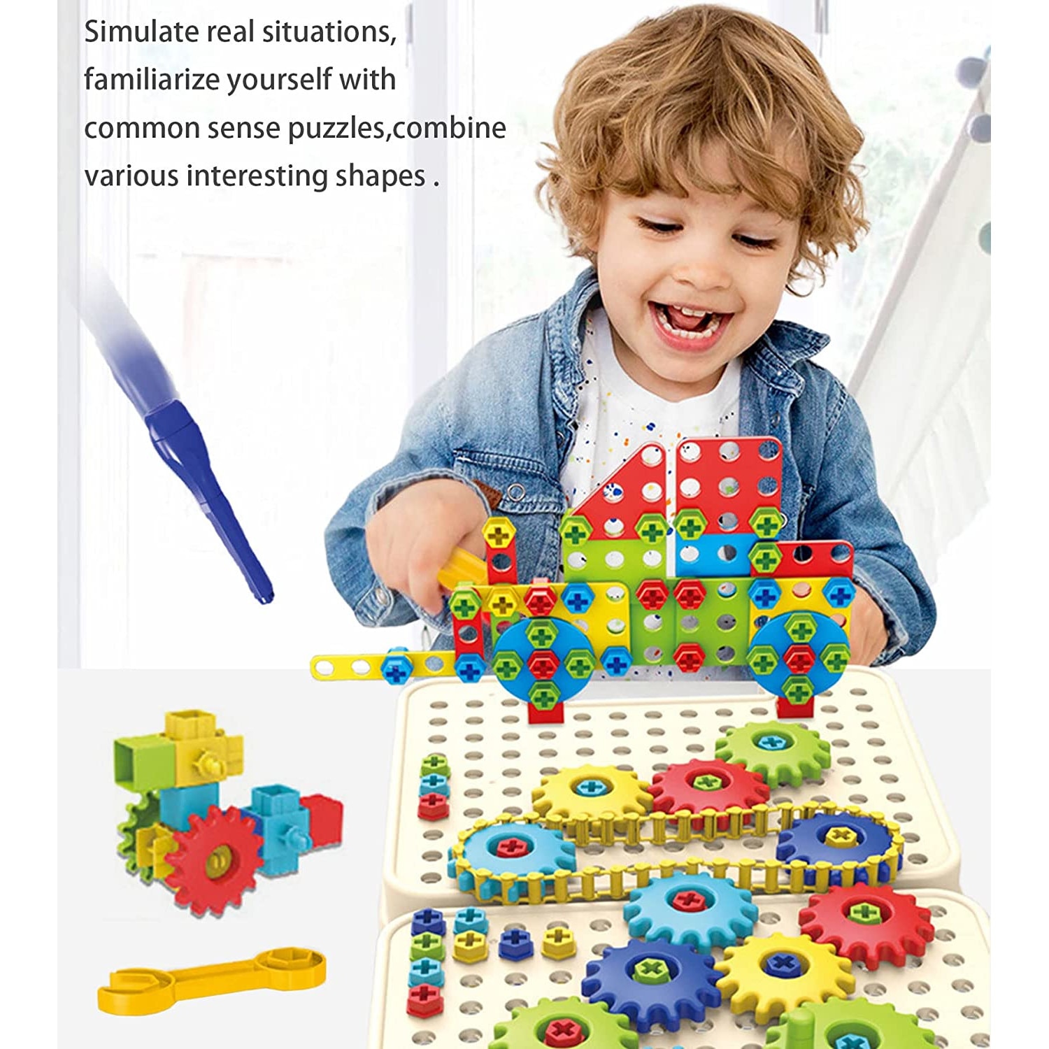 Jucarie Educativa Si Interactiva Set Constructie Cu Surubelnita