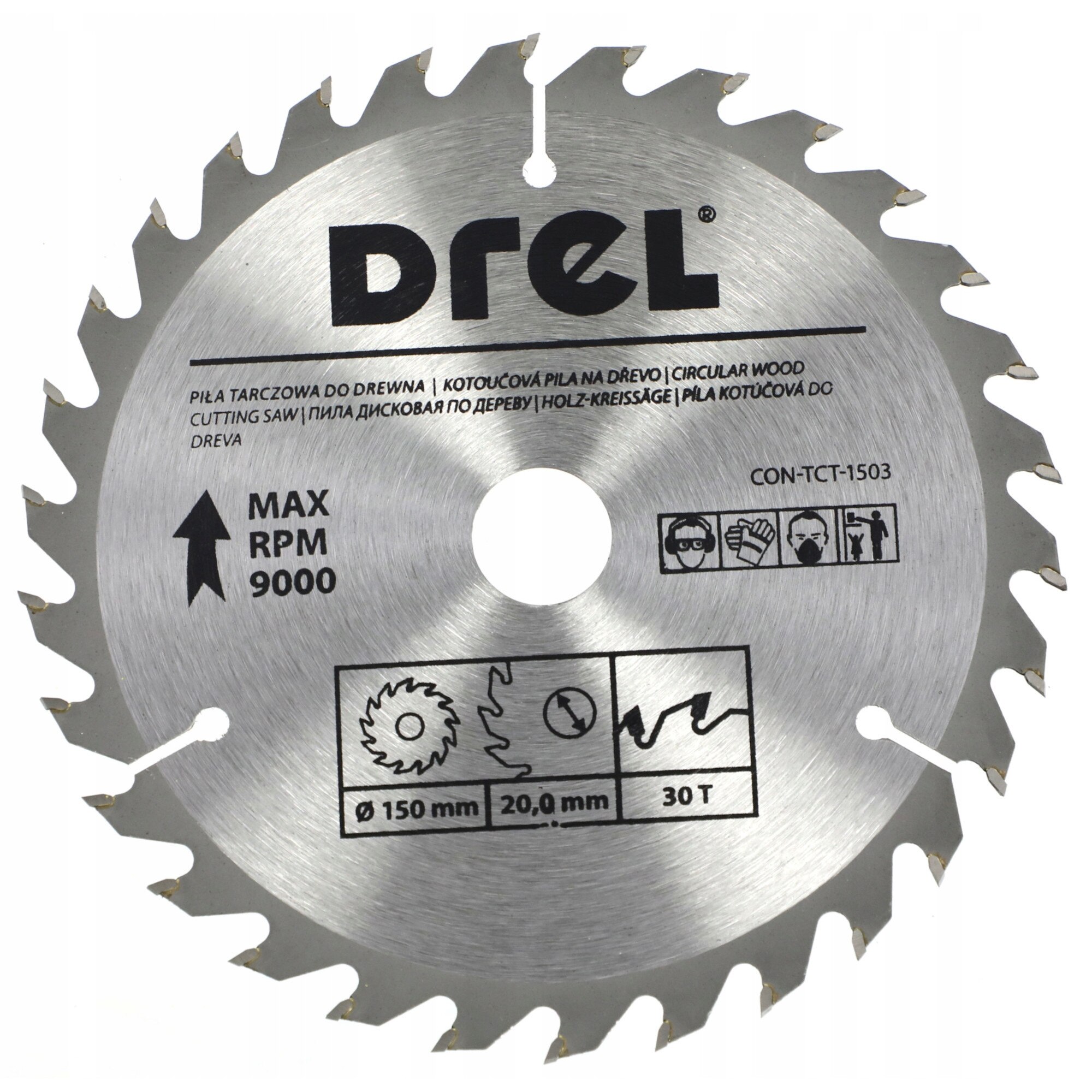 Disc Fierastrau Circular Pentru Lemn Drel 150x20mm 30 Dinti EMAG Ro