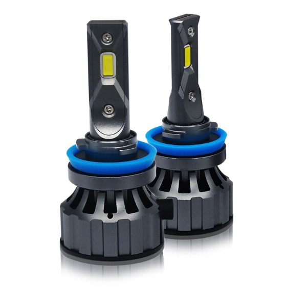 Set Becuri Led Auto Cob Canbus H Lumina Alb Rece Lumeni