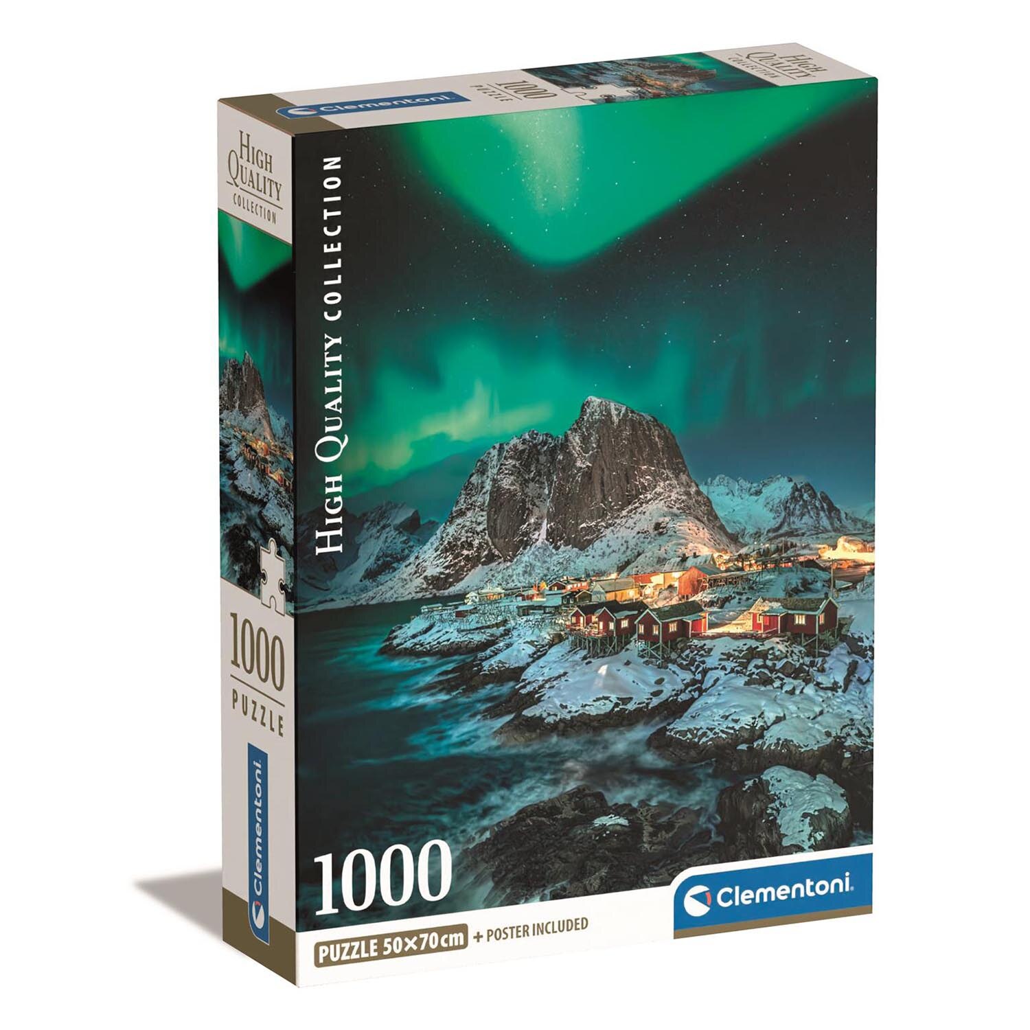 Clementoni High Quality Collection Puzzle Lofoten Szigetek 1000 Db