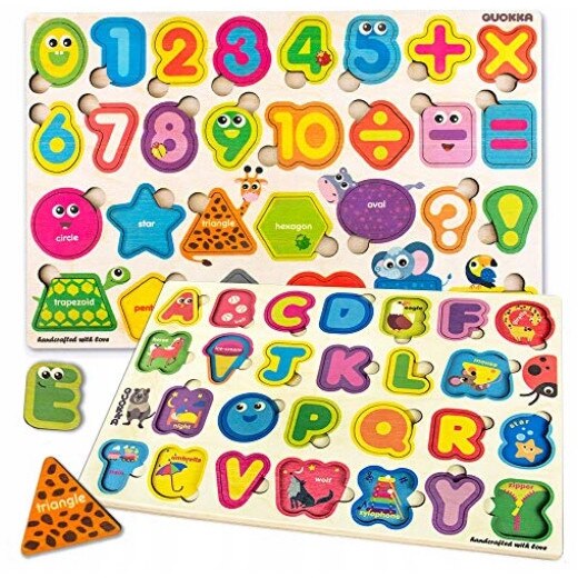 Set 2 Puzzle Uri Quokka Lemn Multicolor EMAG Ro