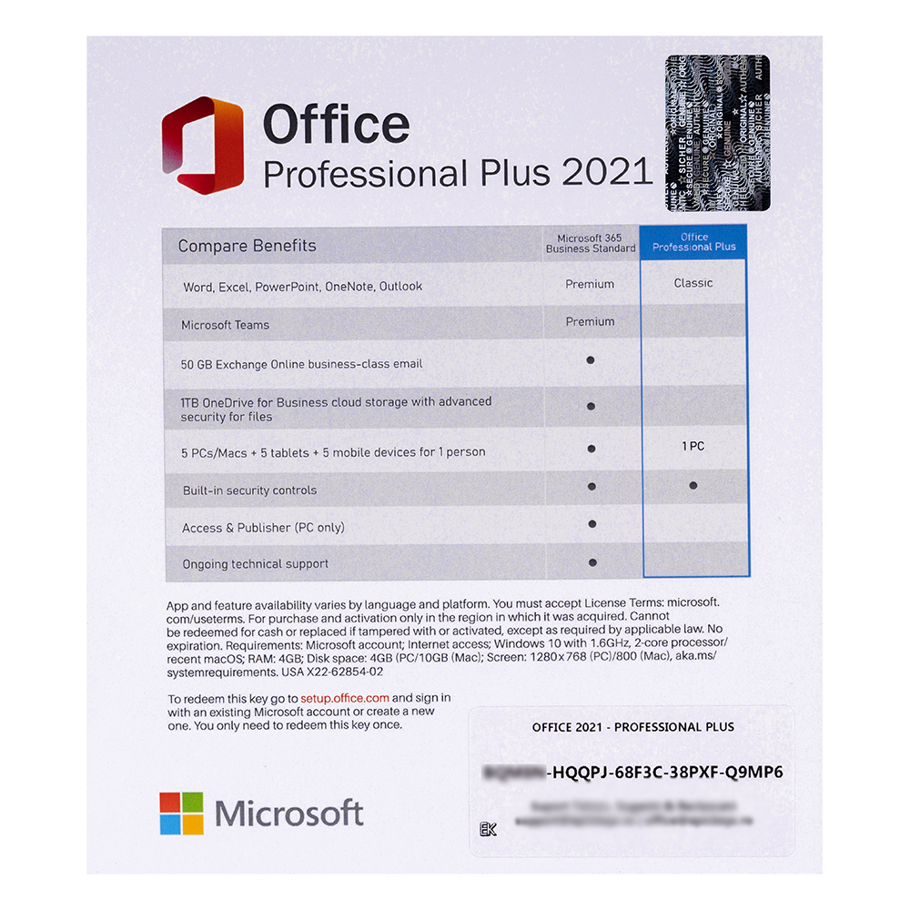 Microsoft Office 2021 Professional Plus 32 64 Bit Multilanguage