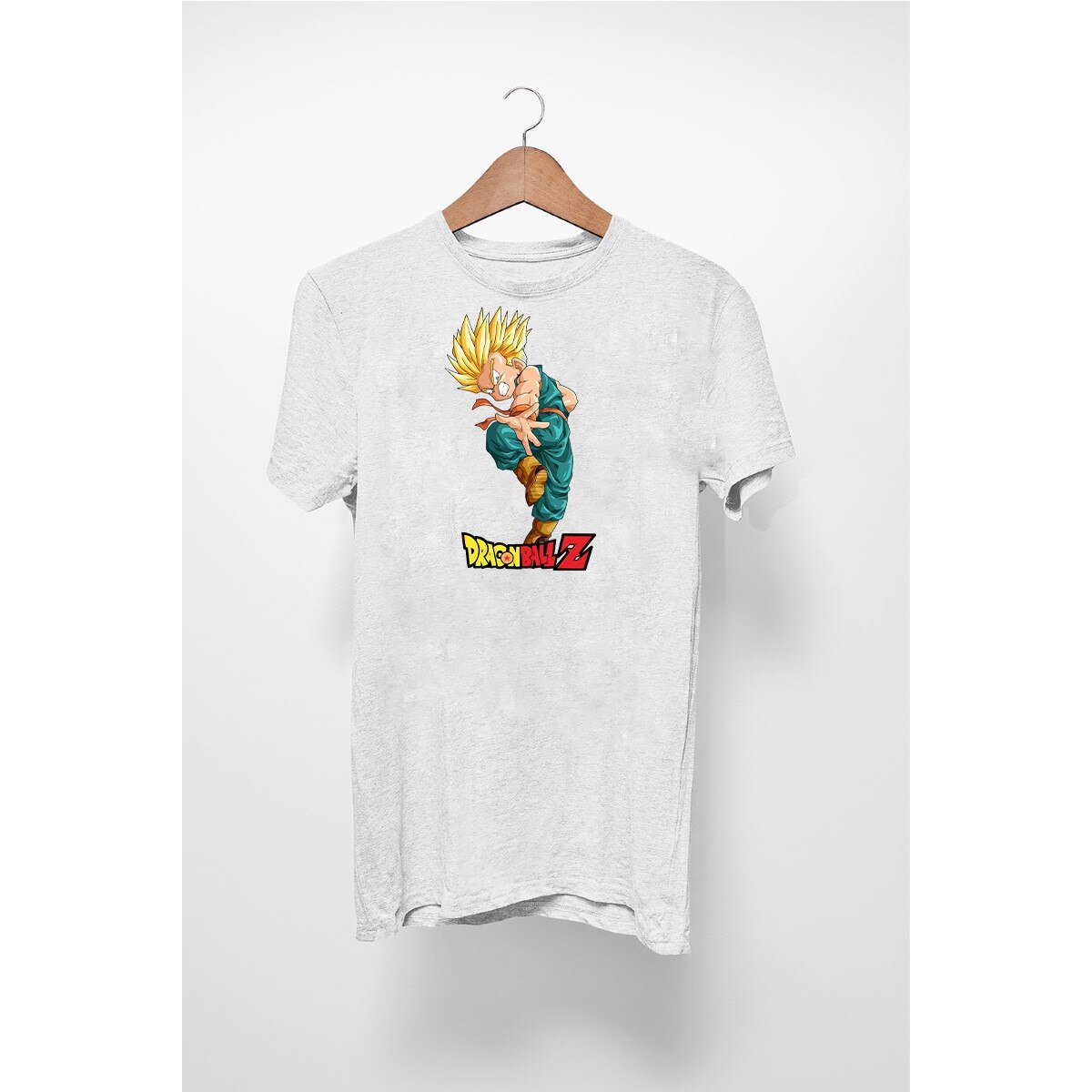 Tricou Personalizat Pentru Barbati Cu Imprimeu Dragon Ball Z Trunks