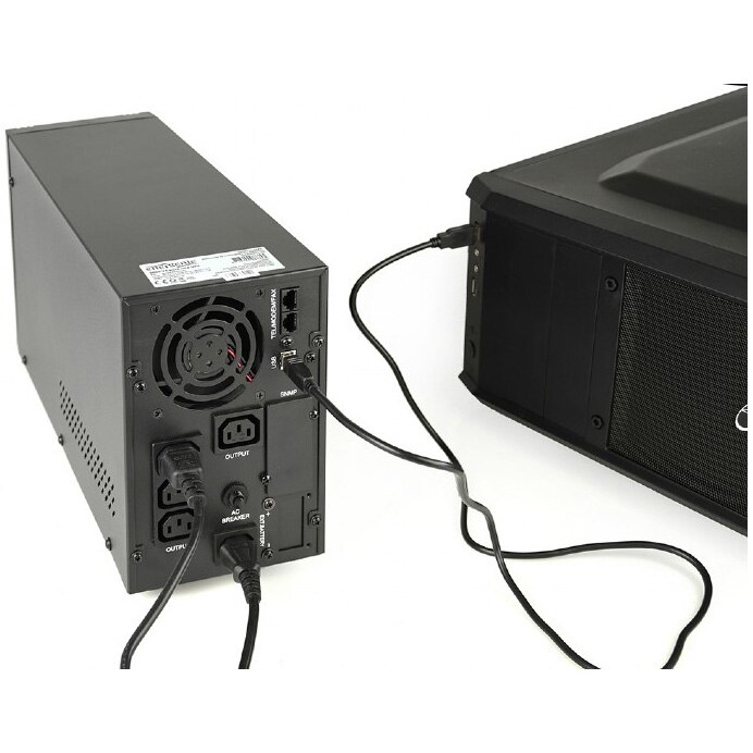 UPS GEMBIRD EG UPS PS2000 01 Mini Tower 2000VA 1600W AVR 4 IEC