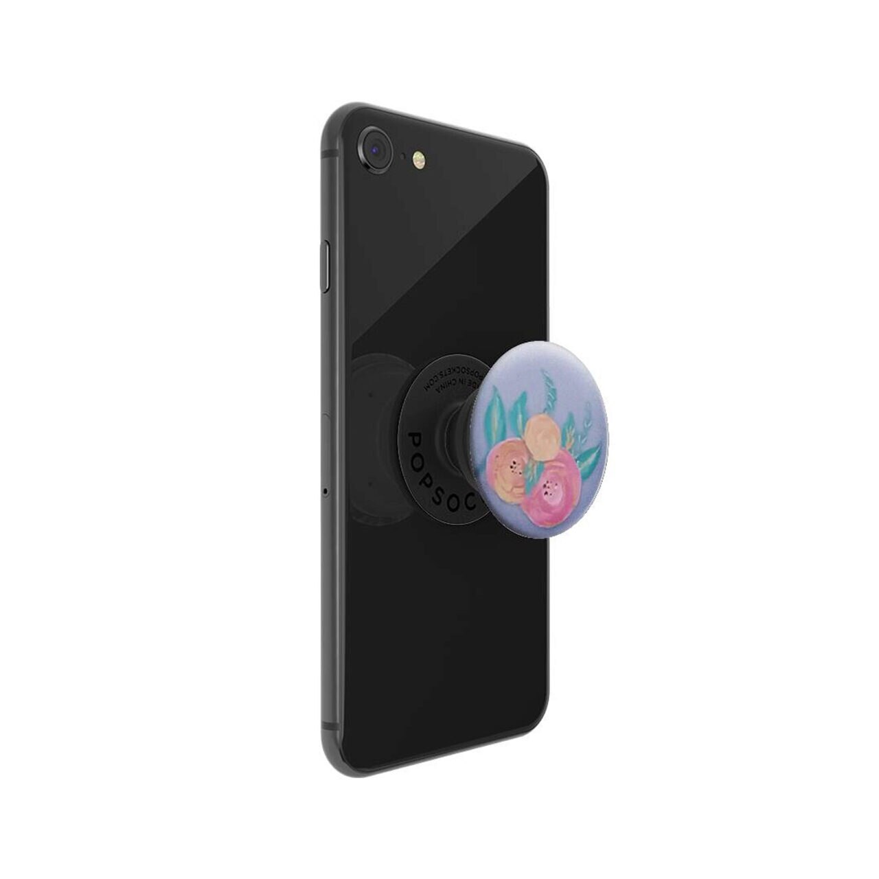 Suport Stand Adeziv Popsocket Popgrip Pentru Telefon Lilac Floral