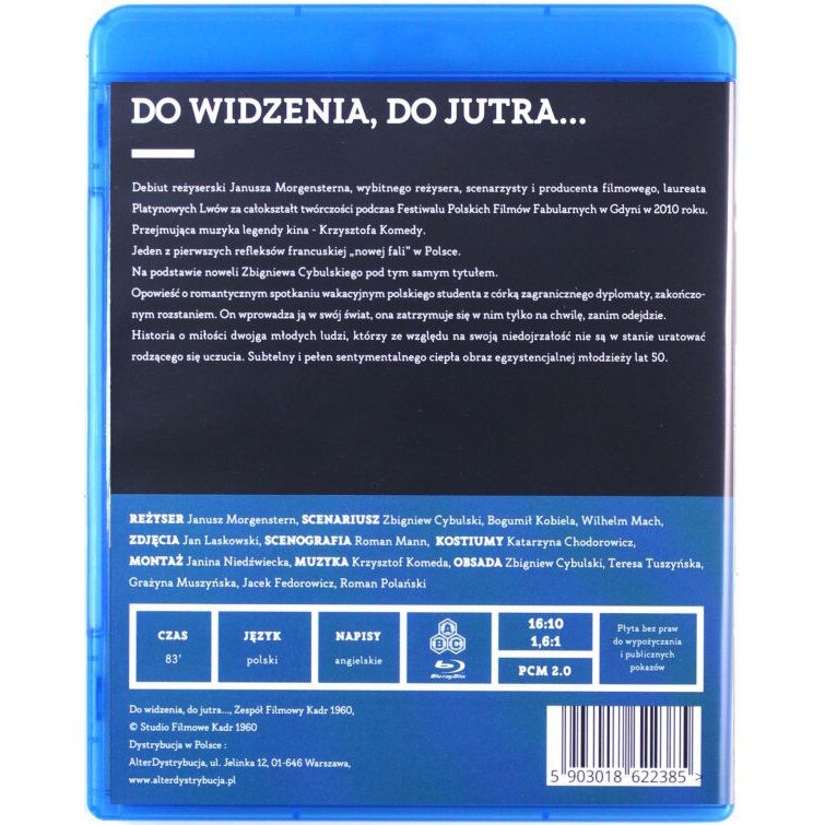 Do Widzenia Do Jutra Blu Ray Emag Hu