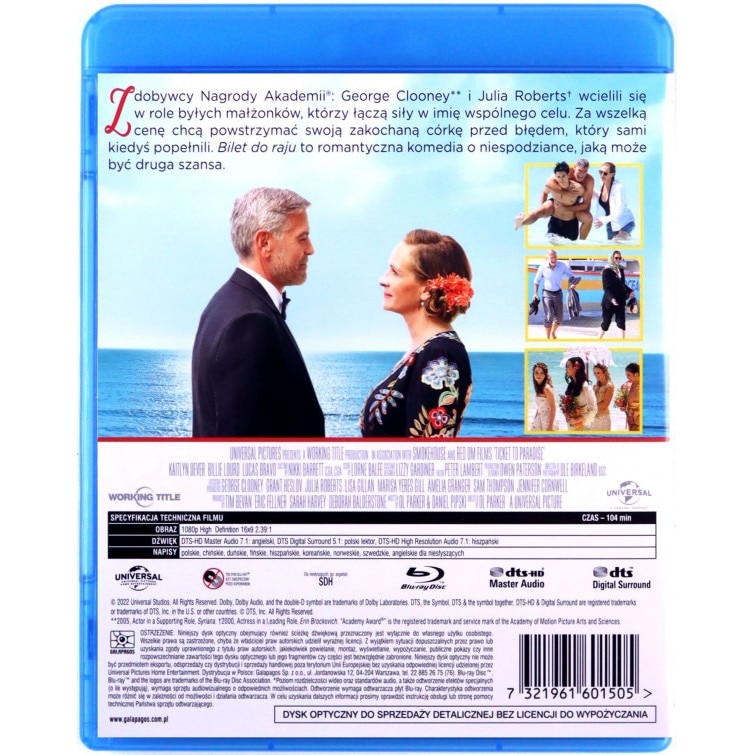 Bilet Pentru Paradis Blu Ray EMAG Ro