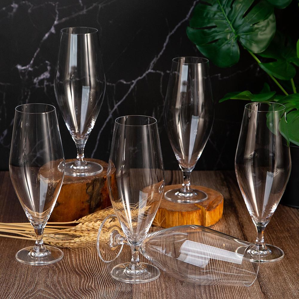 Set Pahare Gavia Bohemia Cristal Pentru Bere Ml Transparent