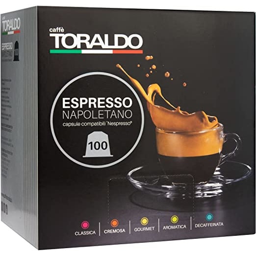 Capsule Cafea Toraldo Miscela Classica 100 Bucati Compatibile