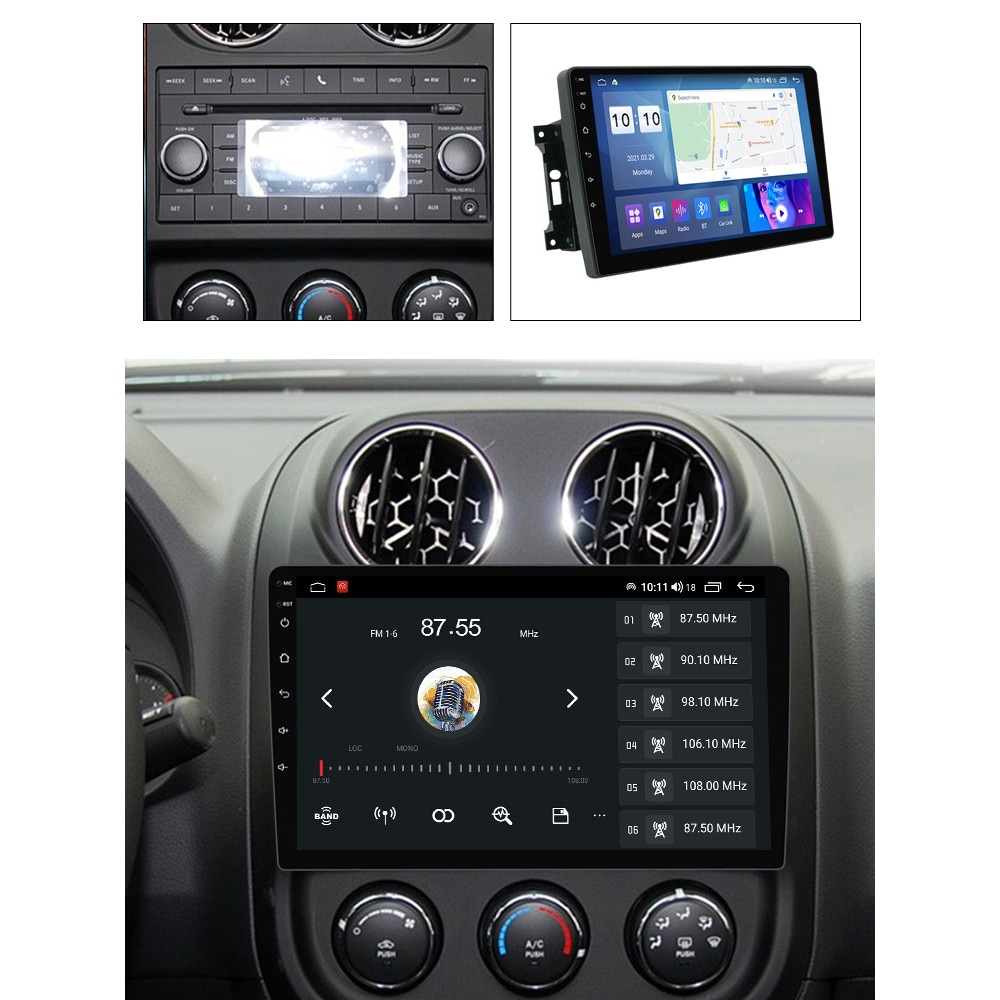 Navigatie Jeep Comander Compass Wrangler Cherokee NAVIGPS Android