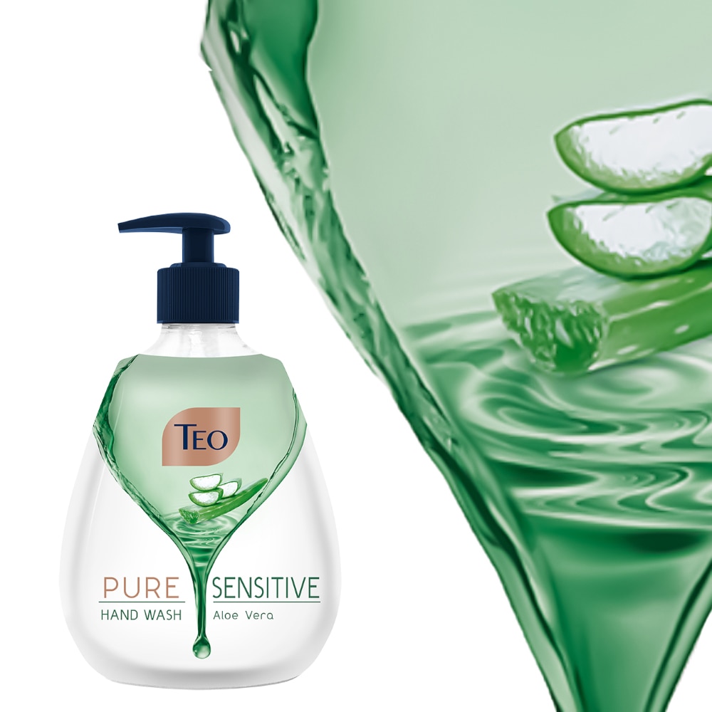 Set X Sapun Lichid Teo Pure Sensitive Aloe Vera Ml Emag Ro