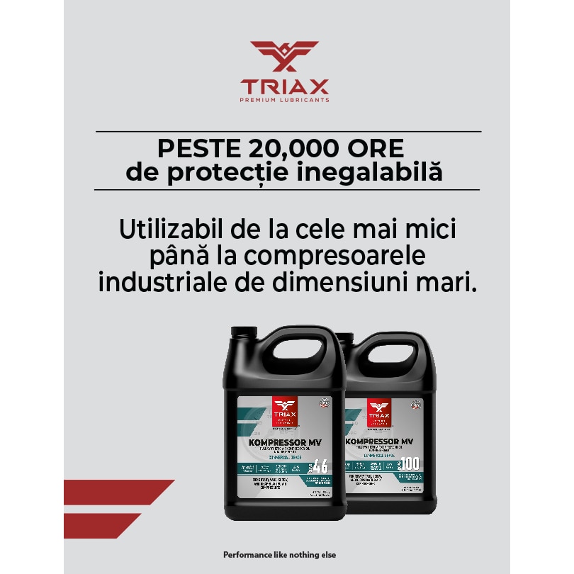 Ulei Full Sintetic Pentru Compresoare Pe Aer Triax Kompressor MV ISO