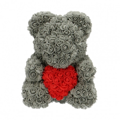 Ursulet Floral Din Trandafiri De Sapun Teddy Bear In Love In Cutie