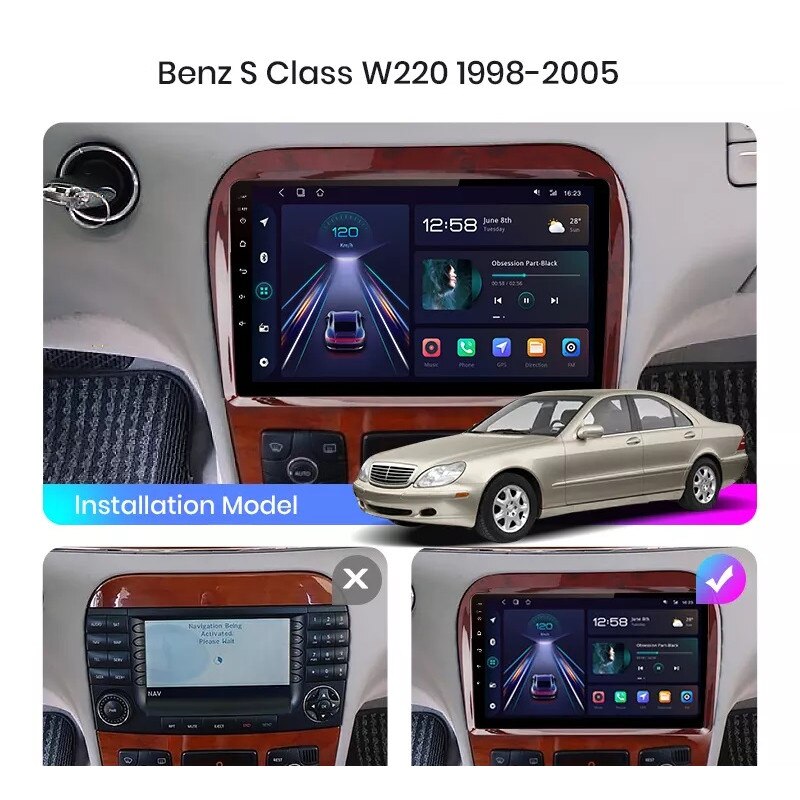 Navigatie Mercedes S Class W Android Gb Ram Gb