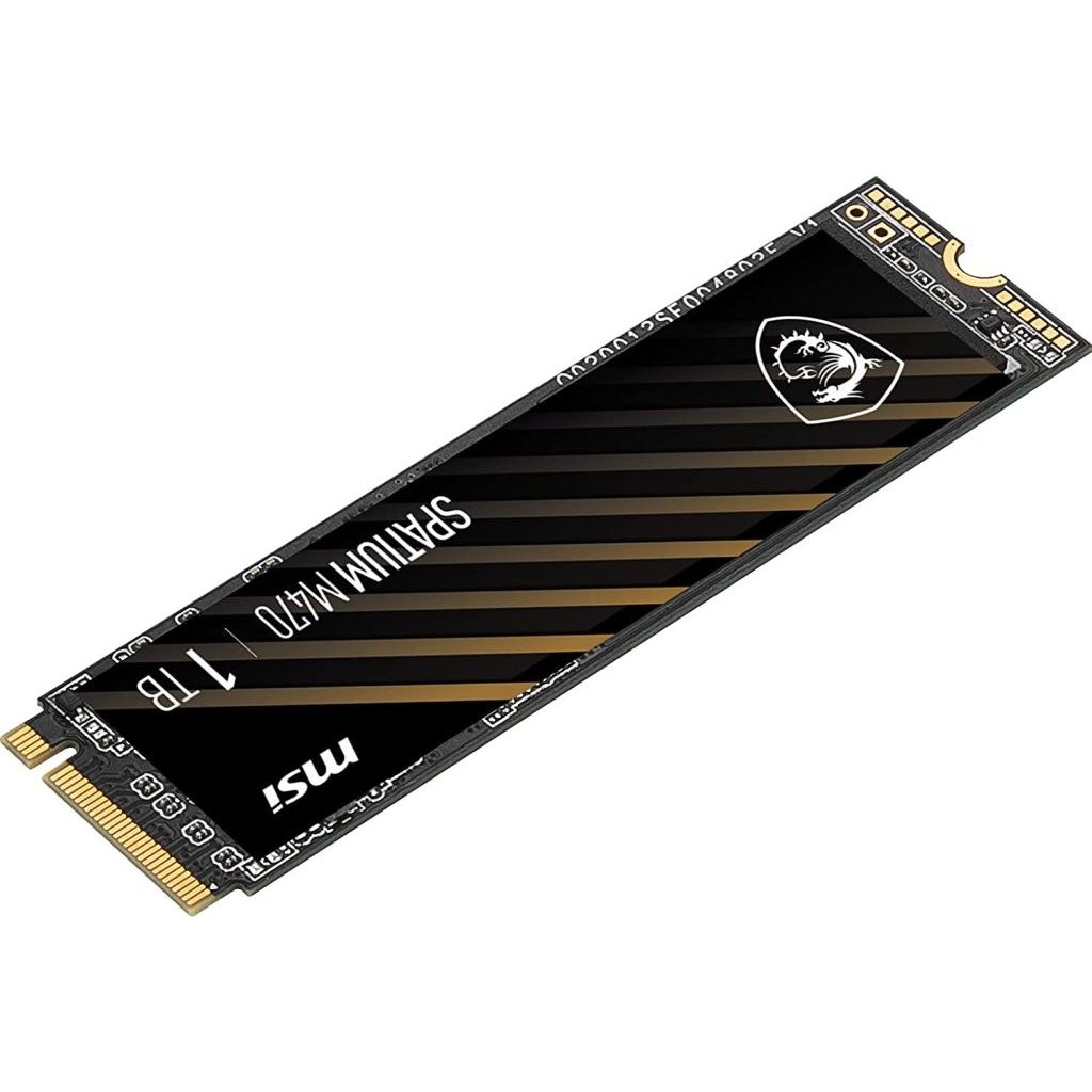 Tb Msi Spatium M Nvme M Pcie Ssd Meghajt S L P