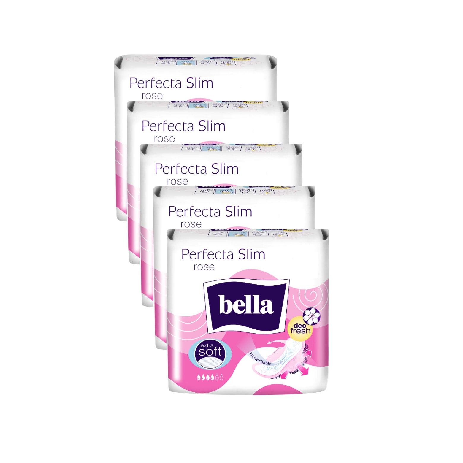 Set X Absorbante Bella Perfecta Slim Rose Extra Soft Buc Emag Ro