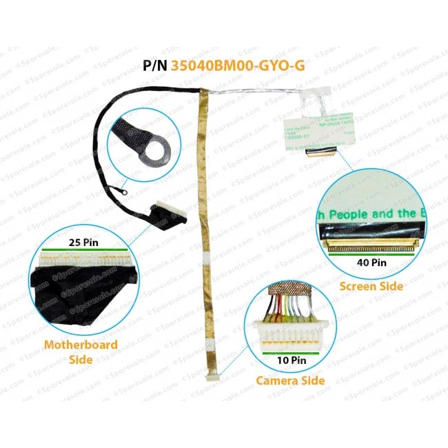 Cablu LCD LED LVDS Laptop HP ProBook 6560B 6565B 6570B 6575B EliteBook