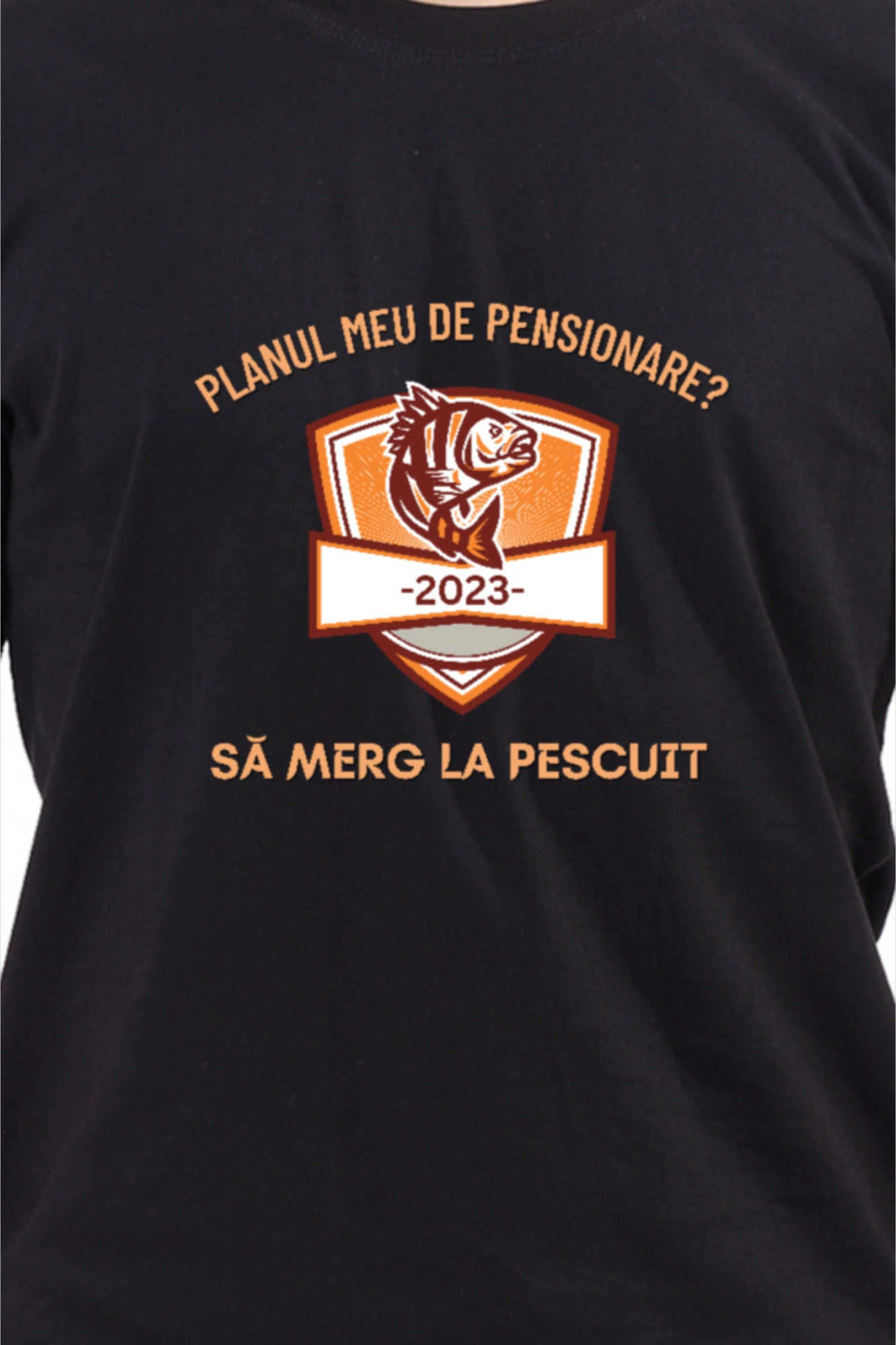 Tricou Pentru Barbati Personalizat Cu Mesaj Text Plan De Pensionare