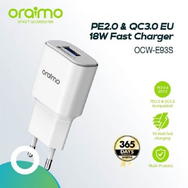 Set Incarcator Fast Charge Si Cablu Oraimo OCW E98S C55 EMAG Ro