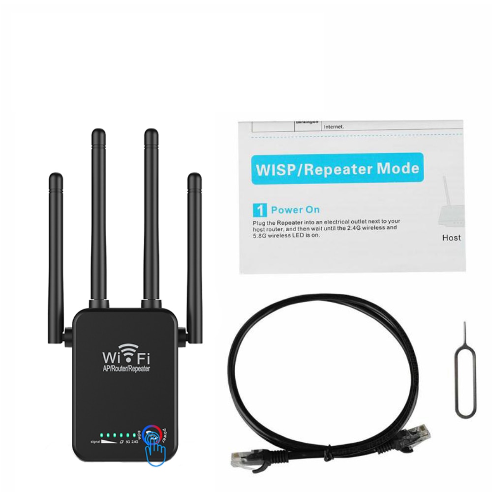 Amplificator Semnal Wireless Mini Zadabso Range Extender Retea Wifi