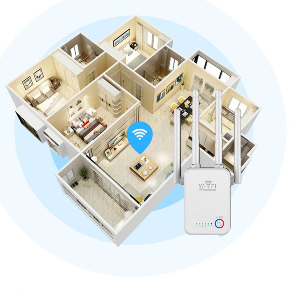 Amplificator Semnal Wireless Mini Zadabso Range Extender Retea Wifi