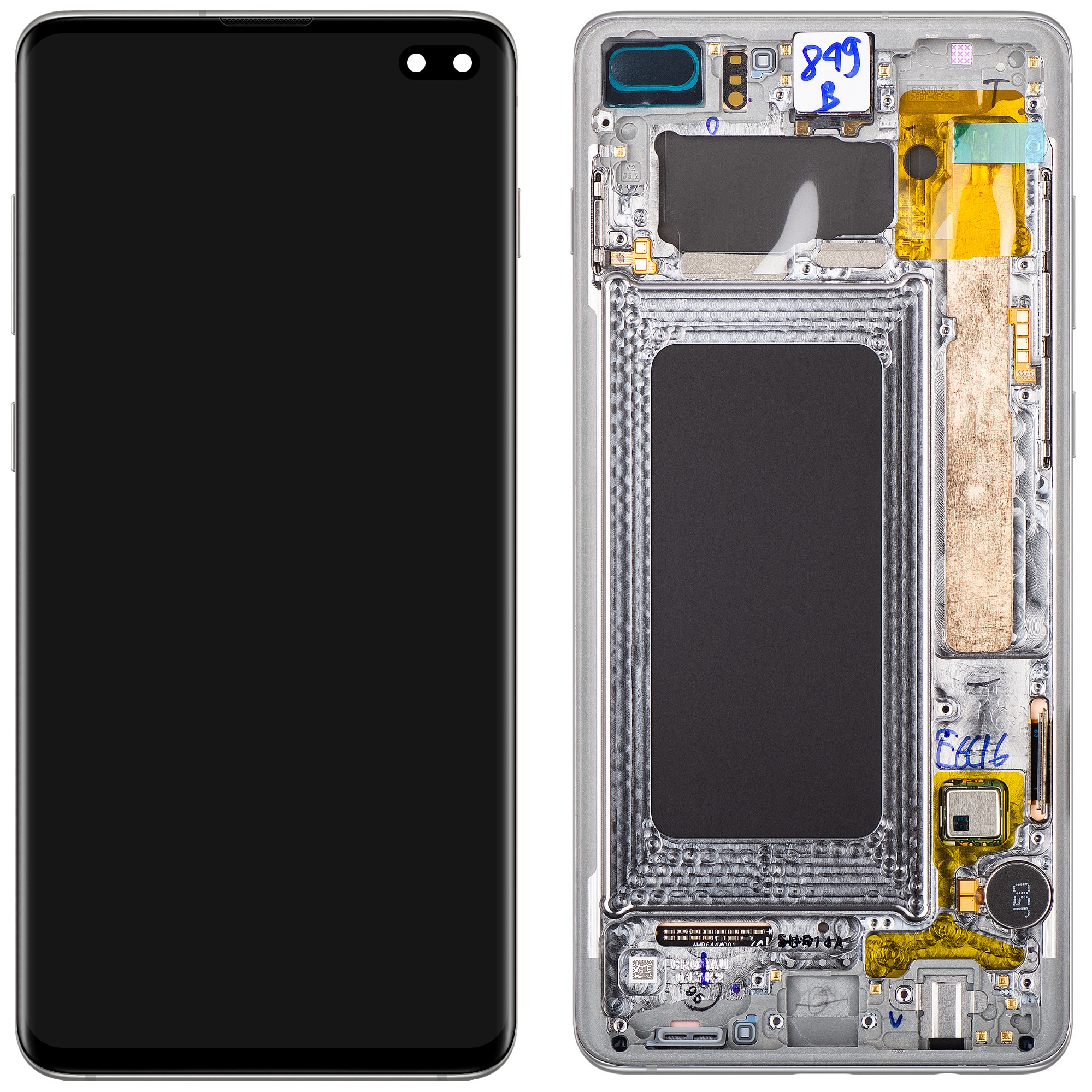 Display Cu Touchscreen Samsung Galaxy S G Cu Rama Argintiu