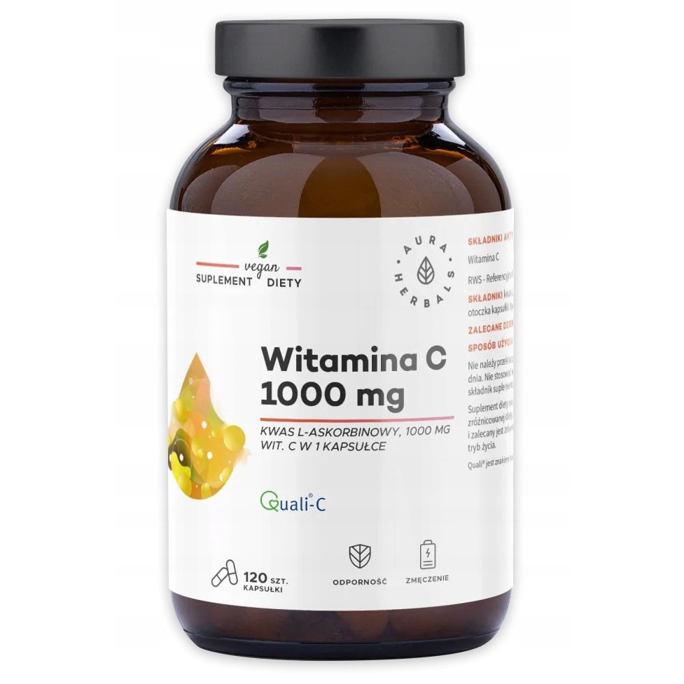 Supliment Alimentar Aura Herbals Vitamina C 1000mg Rezistenta 120