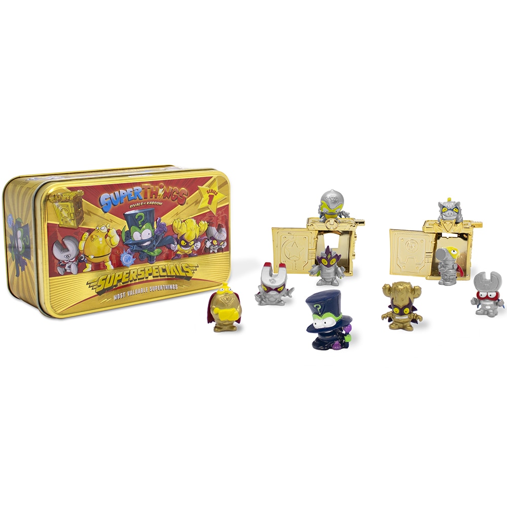 Set Figurine Superthings Superspecials Cutie Metalizata Seria