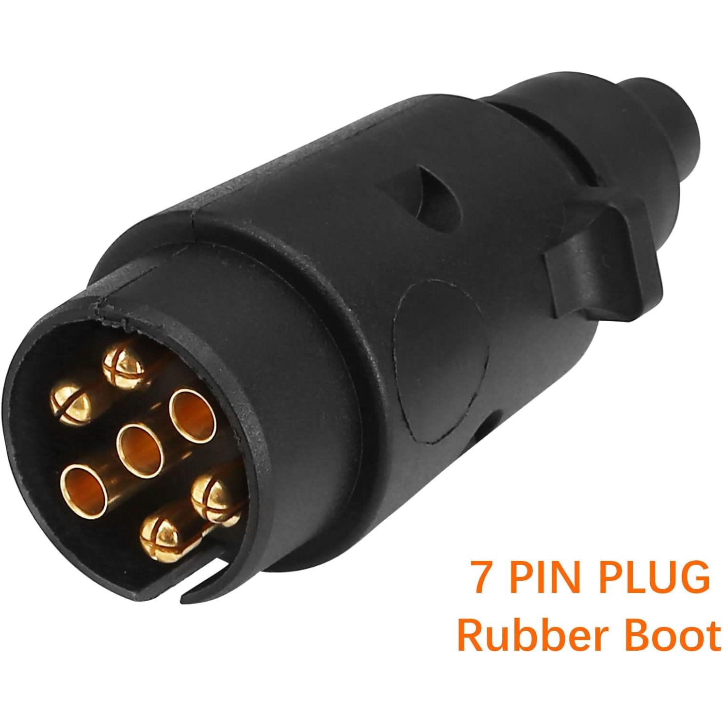 Mufa Remorca 7 Pini Plastic 12 V Negru EMAG Ro