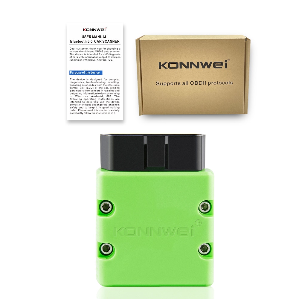 Diagnoza Obd Konnwei Kw Bluetooth Android Pc Elm Obdii