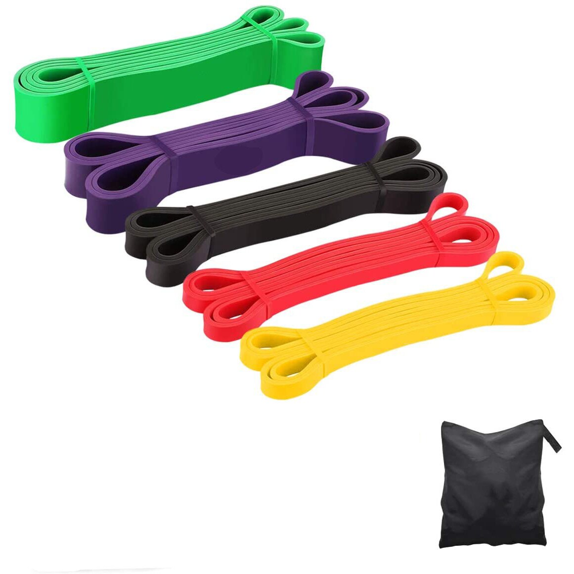 Set Benzi Elastice Latex Cu Geanta Depozitare Multicolor Emag Ro