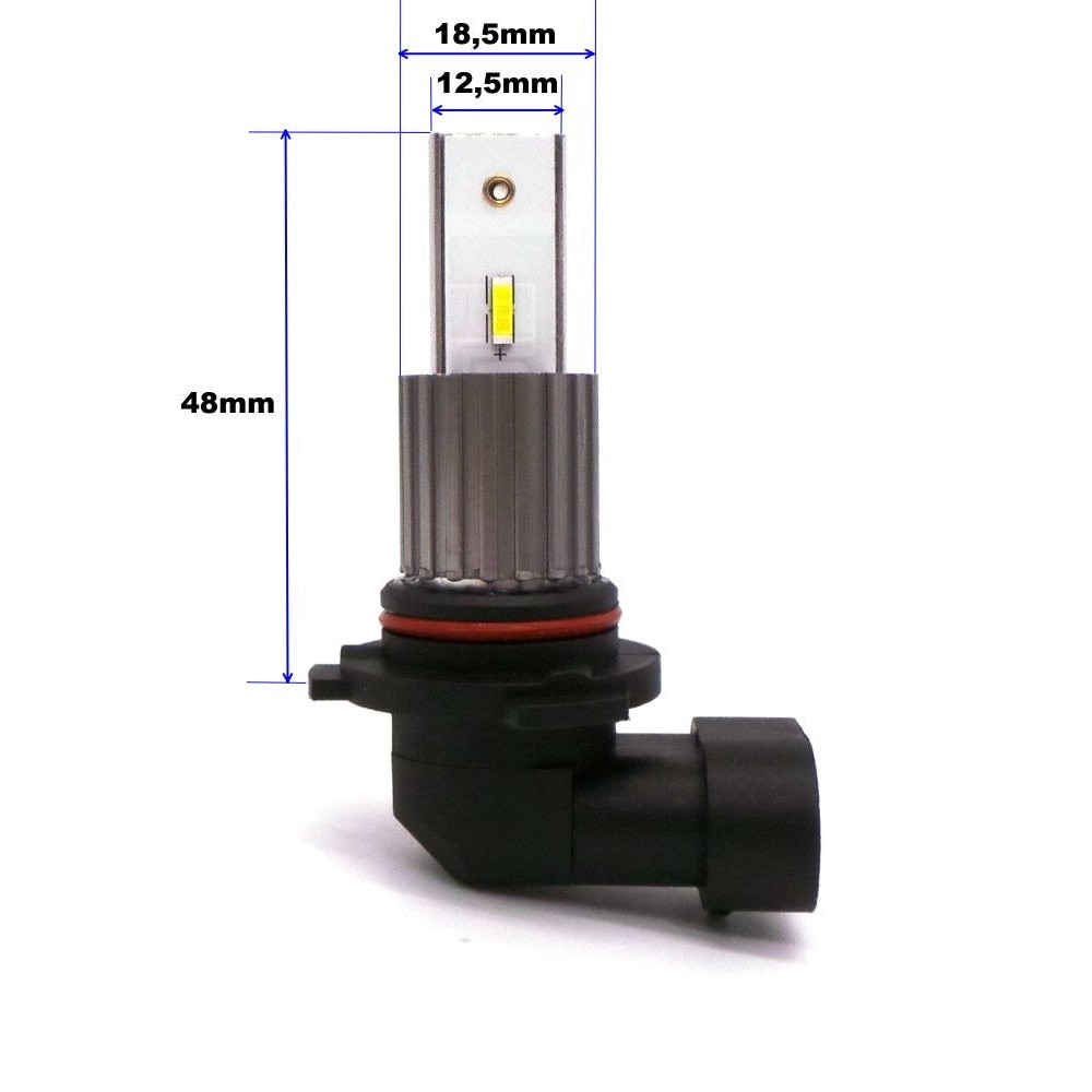 Set 2 Becuri Auto MotoLEDy LED HB3 9005 9V 30V CANBUS CSP 3500lm