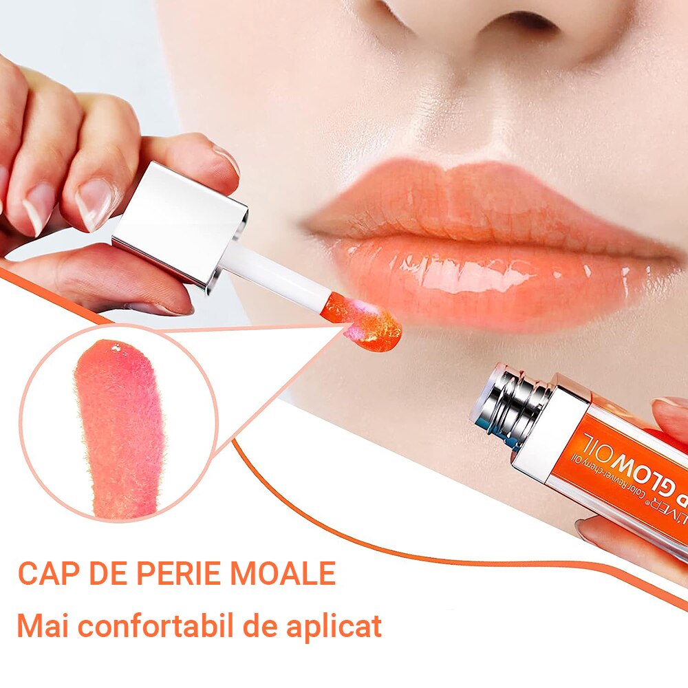 Luciu De Buze Cu Efect De Hidratare Lip Glow 6 Ml Coral EMAG Ro