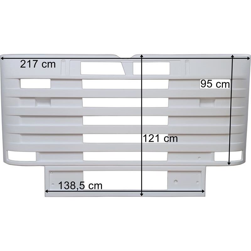 Grilaj Radiator Auto Lamiro Pentru Scania Streamline Alb Emag Ro