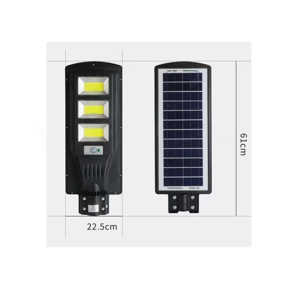 Lampa Solara Stradala 300W 240 COB Panou Solar Incorporat Cu Senzor