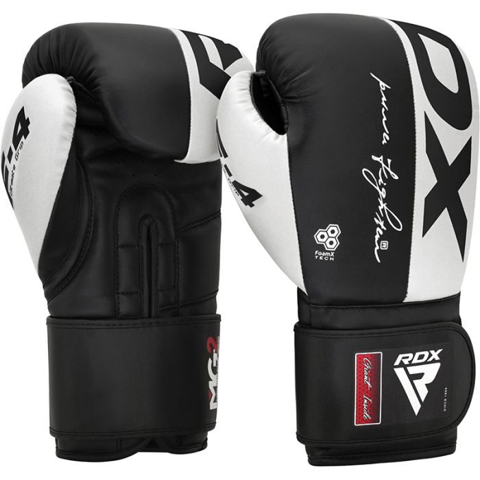 Боксови ръкавици RDX Sparring White Black 16 OZ eMAG bg