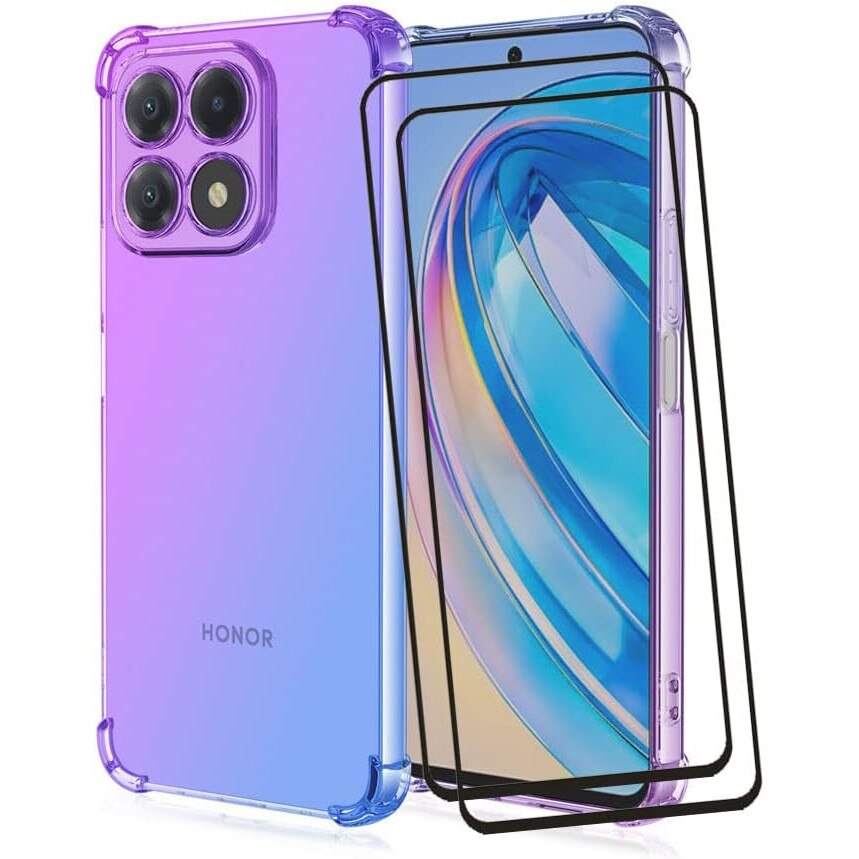 Set Husa Folii Protectie Pentru Honor X A Tpu Sticla Securizata