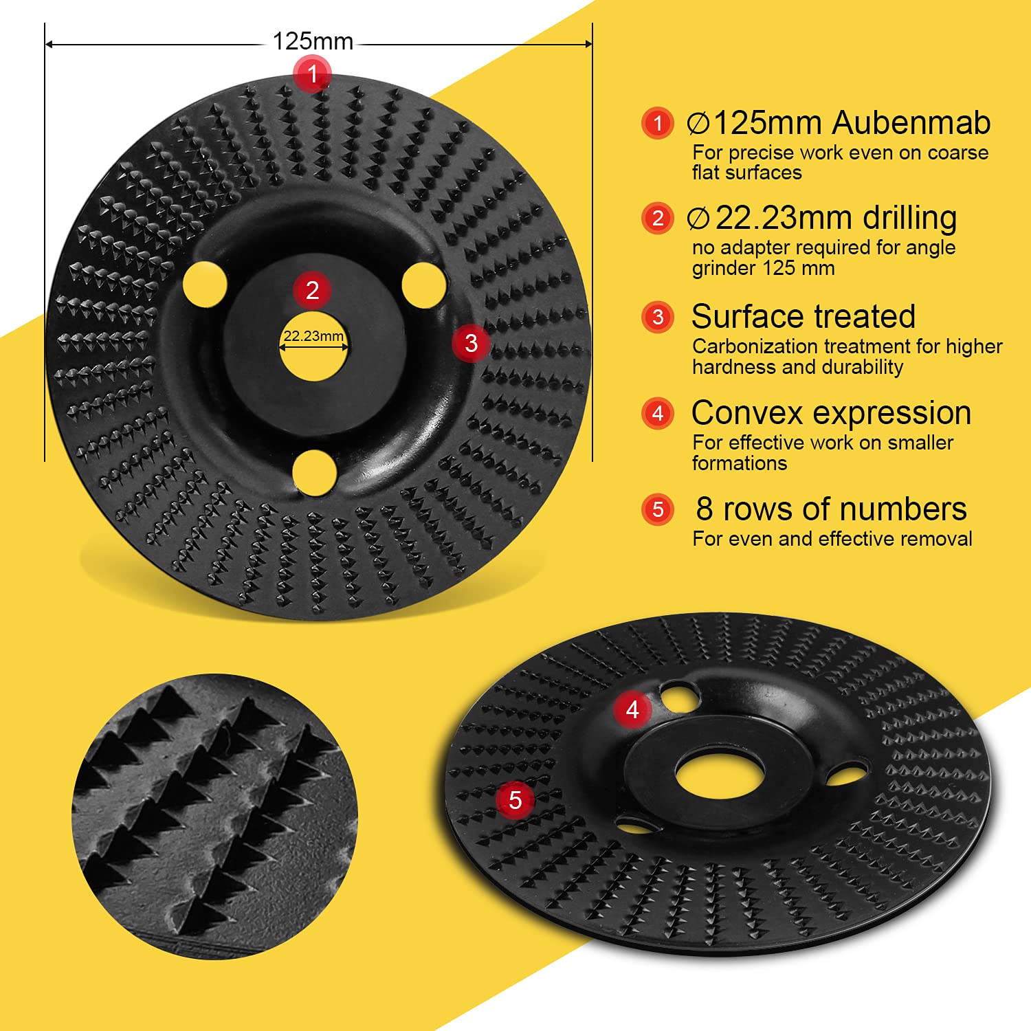 Disc Taiere Kkvogmle Pentru Polizor Unghiular Mm Negru Emag Ro