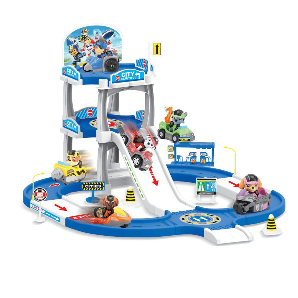 Set Pista Si Masinute Paw Patrol Plastic Multicolor Emag Ro