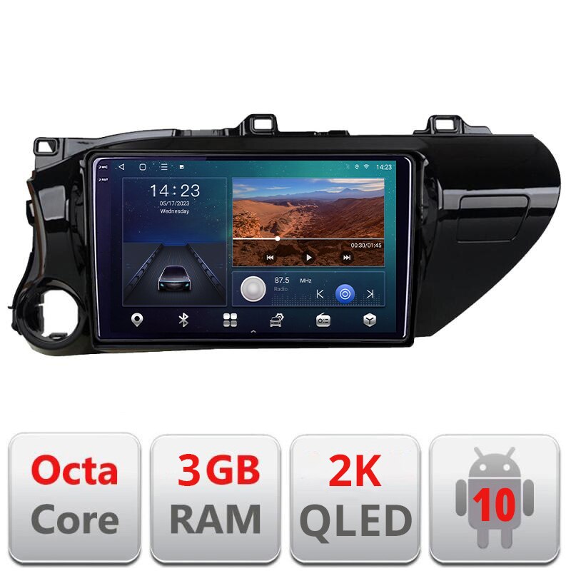 Dedik Lt Navig Ci Toyota Hilux B Ty Android Screen K Qled