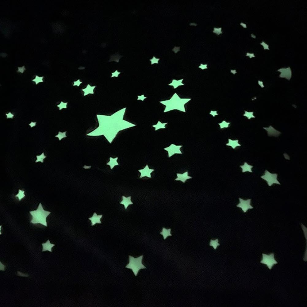 Patura Pufoasa Fosforescenta Miraza Stelute Glow In The Dark Fleece