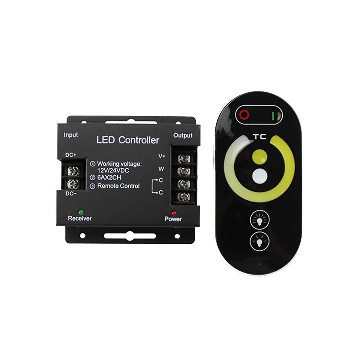 Controler Wifi Rf Banda Led Cct Telecomanda Cu Touch Emag Ro