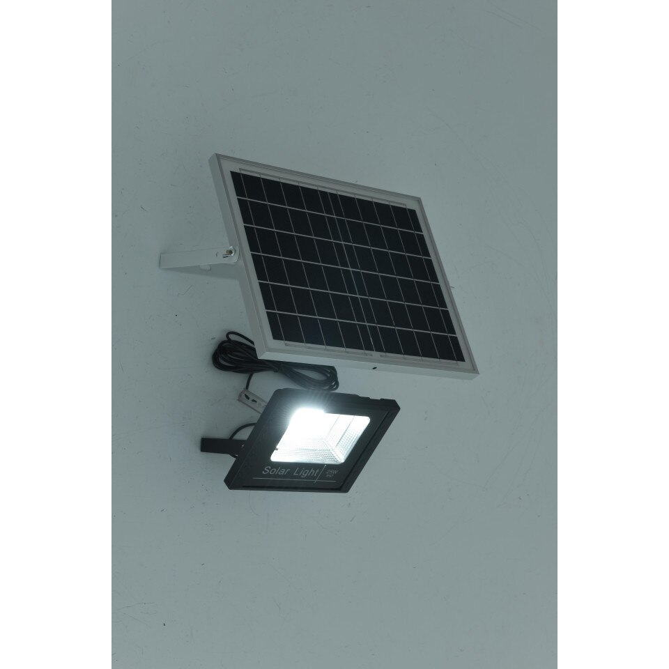 Proiector LED Lampa Solara De Exterior 25 W Rezistent La Apa IP67 Cu