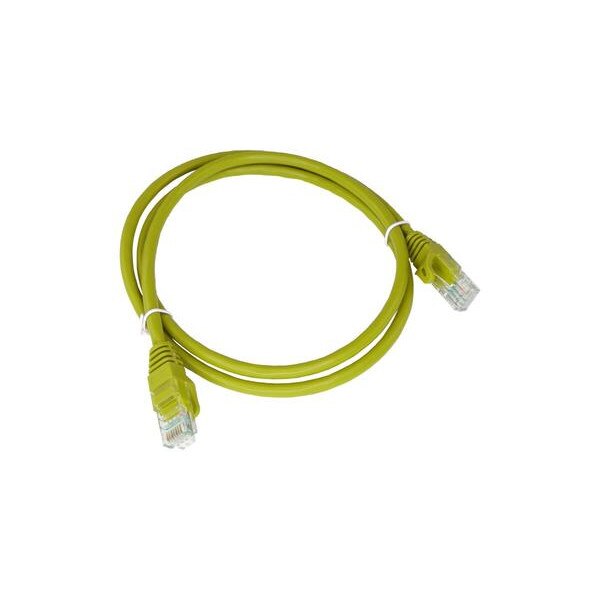 Cablu Patch Cord U UTP Alantec PVC 1 M Galben EMAG Ro