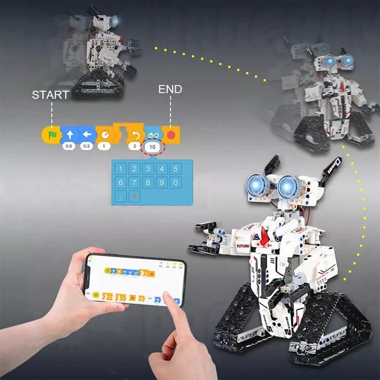 Robot Inteligent Pentru Copii Control App Cu Telecomanda Andowl