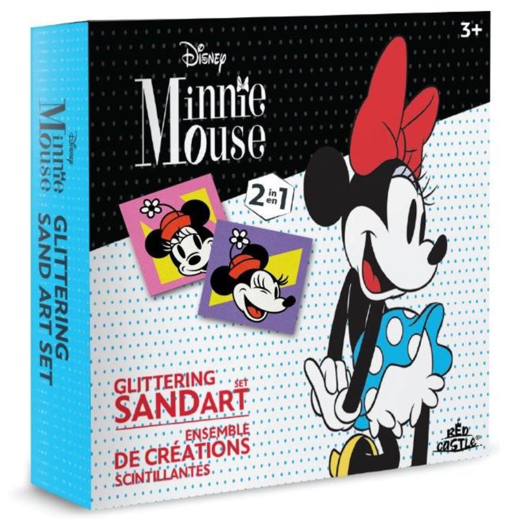 Set Creativ Pictura Cu Nisip Colorat Minnie Mouse Disney Planse