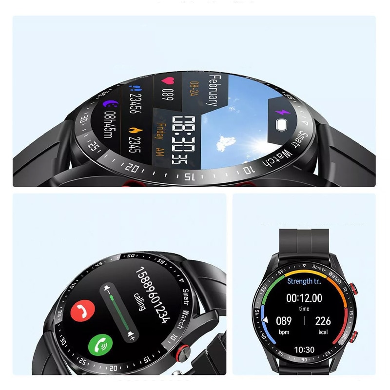 Ceas De Mana Smartwatch Po Monitor Fitness Touch Screen Emag Ro