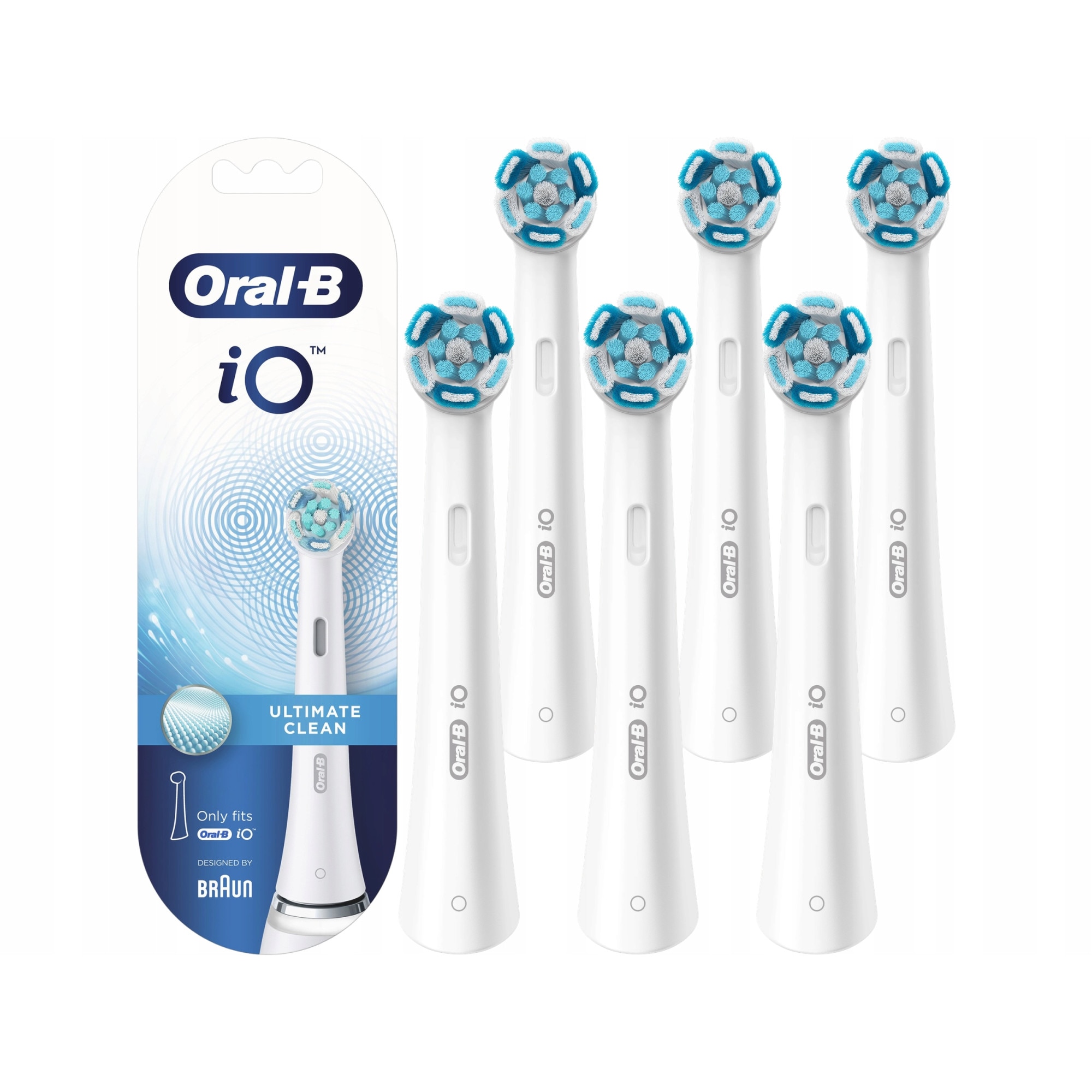 Set Rezerve Periuta De Dinti Electrica Oral B IO Ultimate Clean Alb 6