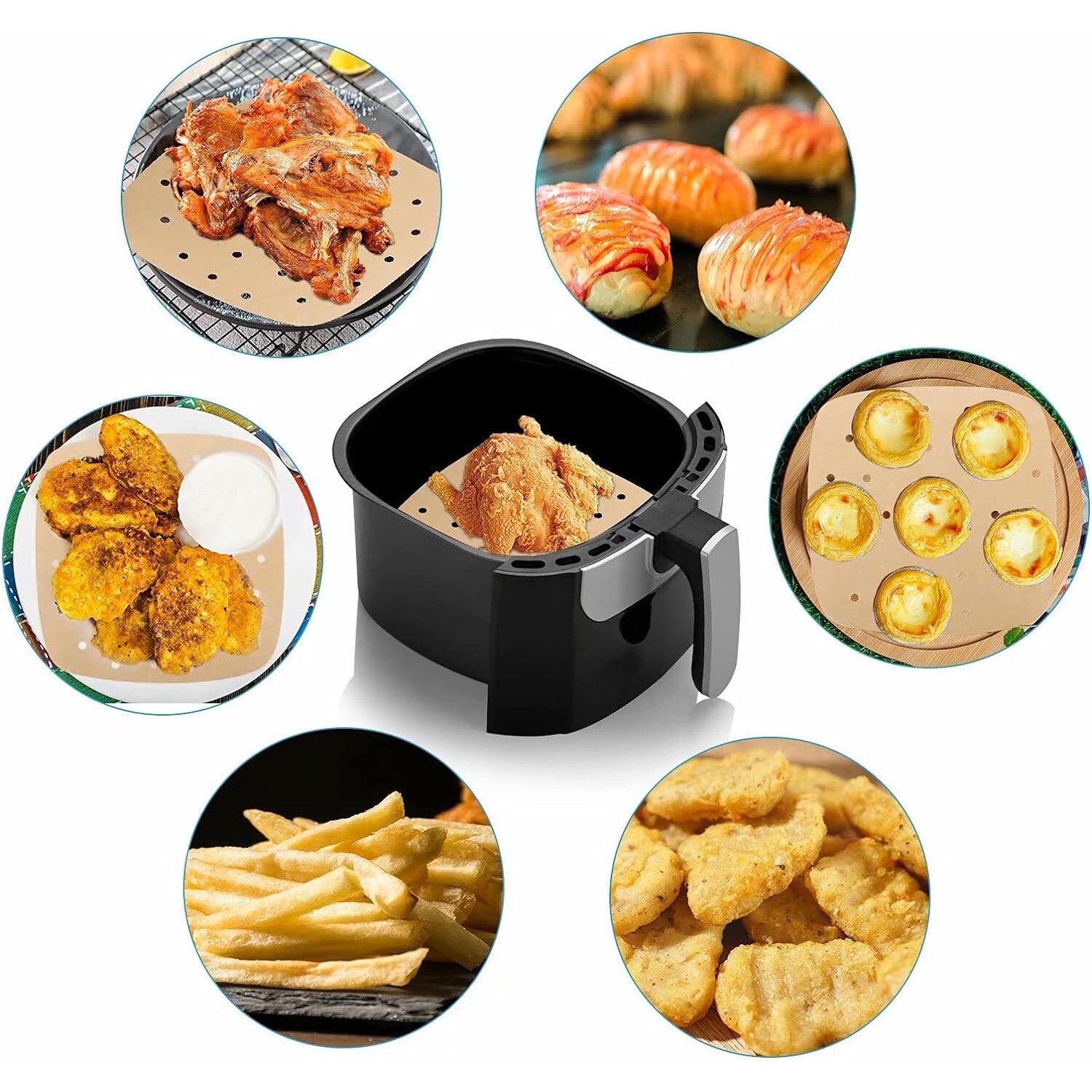 Set Hartii Pentru Airfryer Llwl Maro Emag Ro