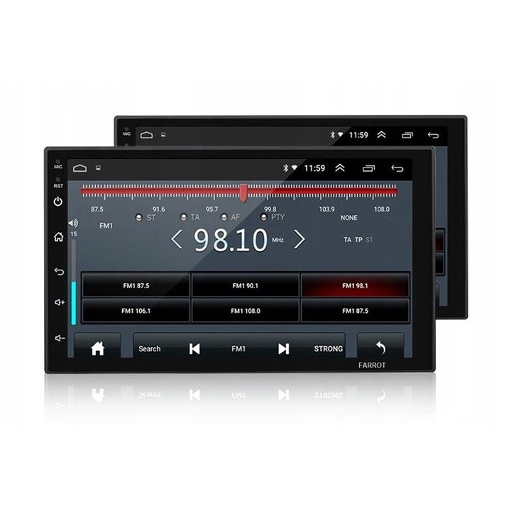 Player Auto Farrot Android 13 0 2DiN Radio Navigatie GPS Ecran 7